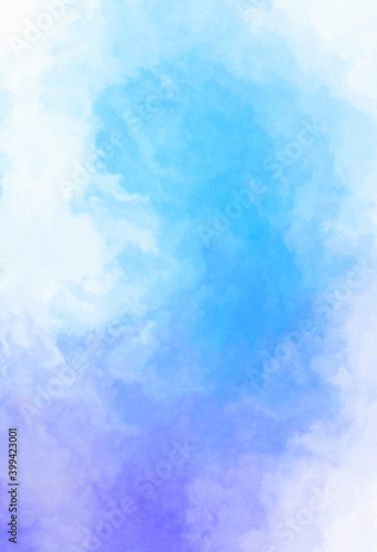 Watercolor painted background. Abstract Illustration wallpaper. Brush stroked painting. 2D Illustration. © Hybrid Graphics