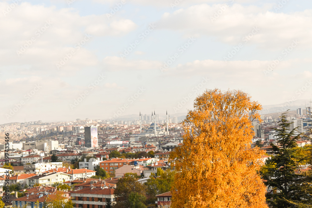 The view from Anitkabir, Ankara, Turkey