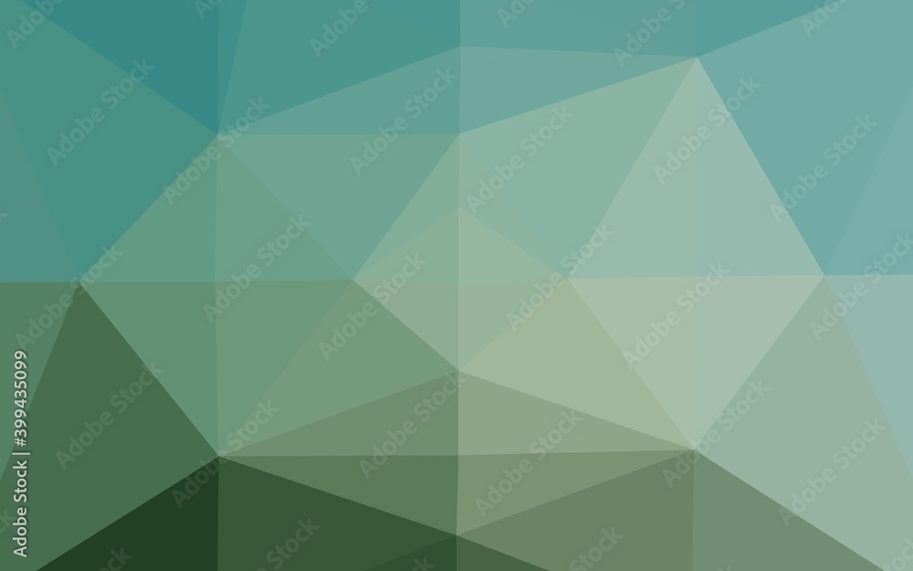 Light Green vector polygon abstract background. Light Green vector polygon abstract background.