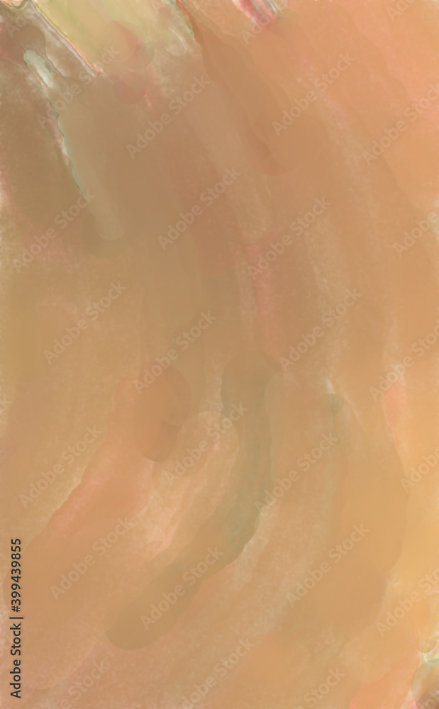 Obraz premium Modern art painting. Artistic watercolored backdrop material. Unique watercolor random pattern. Creative abstraction. Digital texture wallpaper. 2d illustration.