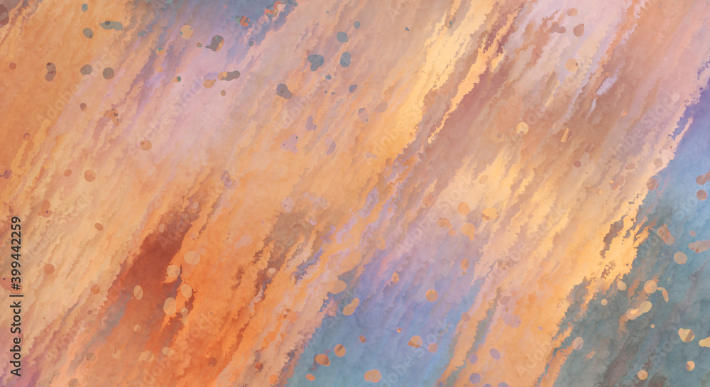 Obraz premium Creative abstract painting. Background with artistic brush strokes. Colorful and vibrant illustration. Painted art.