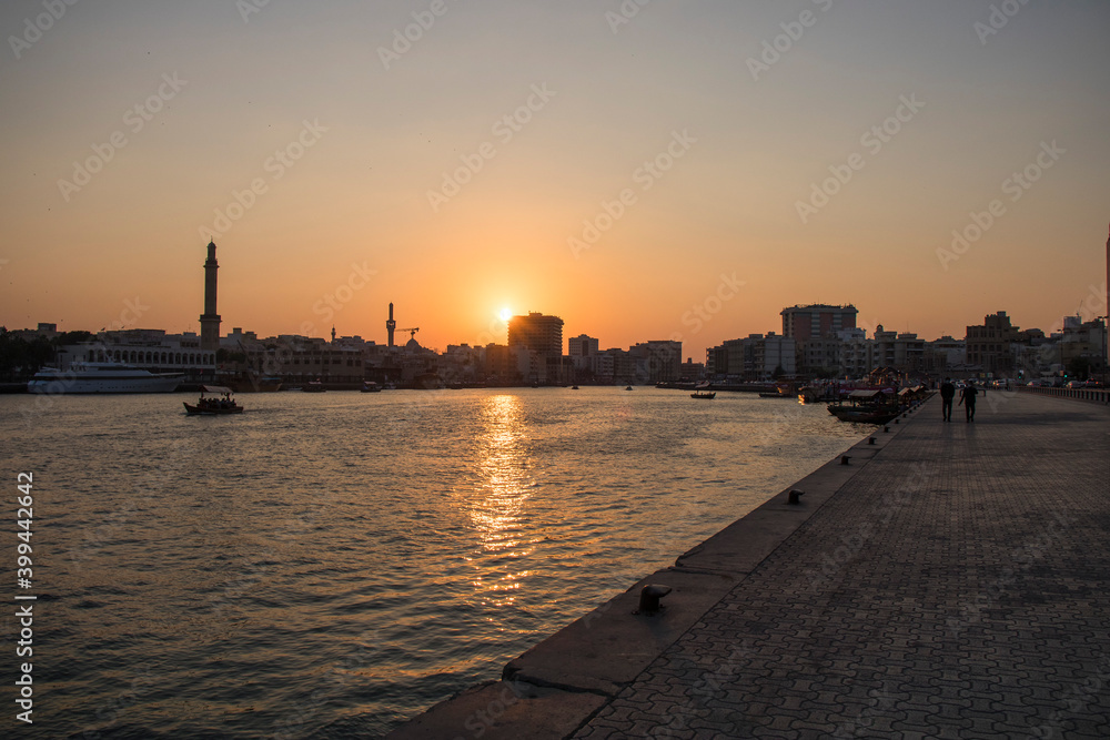Obraz premium Old part of Dubai city. UAE. Outdoors