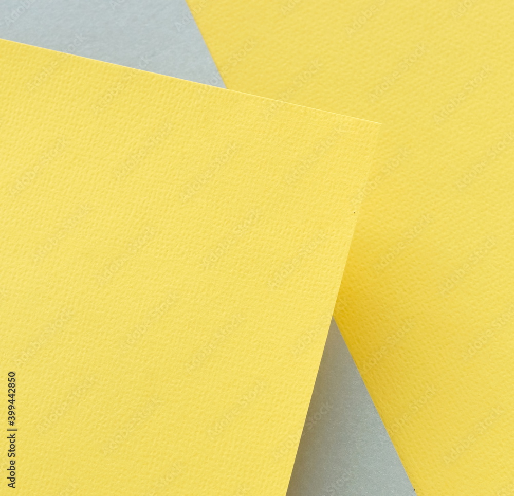 papers geometry template mock up Color of the year 2021 illuminating and ultimate gray. copy space papers geometry template mock up Color of the year 2021 illuminating and ultimate gray. copy space