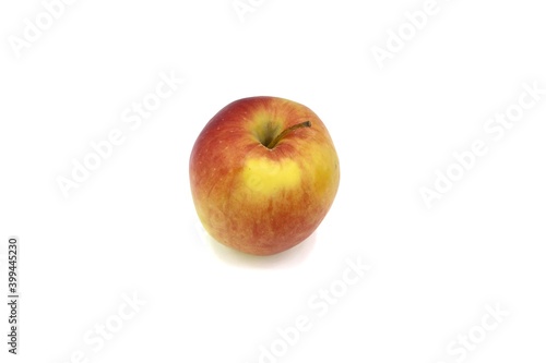 red apple isolated on white