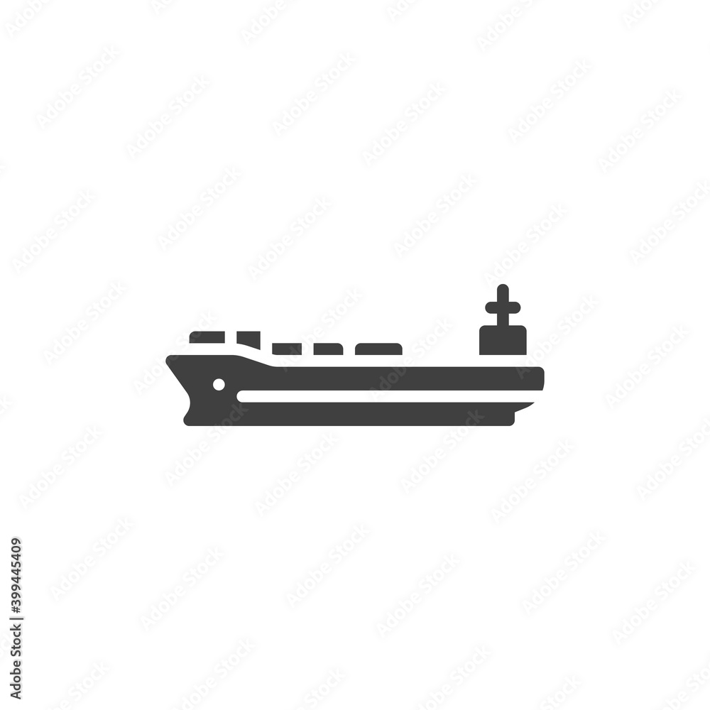 Tanker ship vector icon. filled flat sign for mobile concept and web design. Cargo ship glyph icon. Symbol, logo illustration. Vector graphics Tanker ship vector icon. filled flat sign for mobile concept and web design. Cargo ship glyph icon. Symbol, logo illustration. Vector graphics
