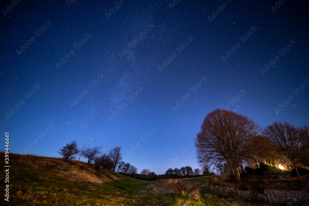 Fototapeta premium starry night sky