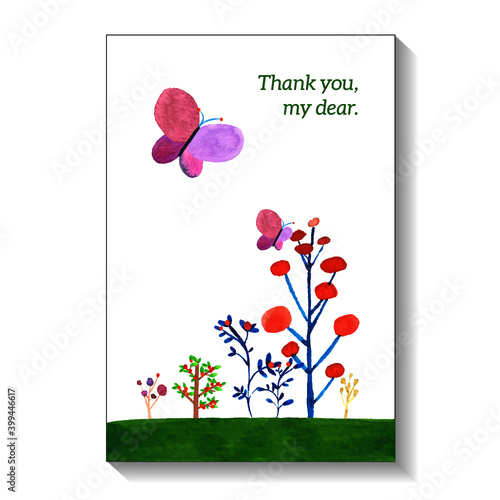  Watercolor_Flower_Card