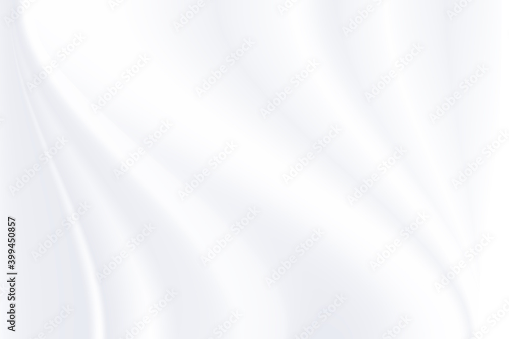 Naklejka premium crumpled fabric texture. cloth soft wave creased white abstract background. illustration vector