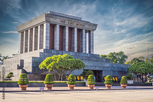 Fotografia Ho Chi Minh mausoleum in Hanoi, Vietnam