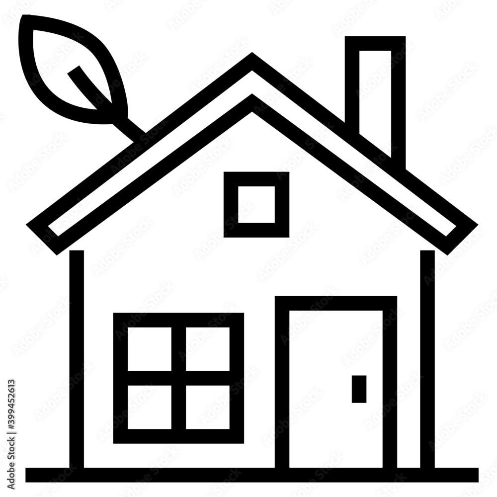 Icon of low energy house Icon of low energy house