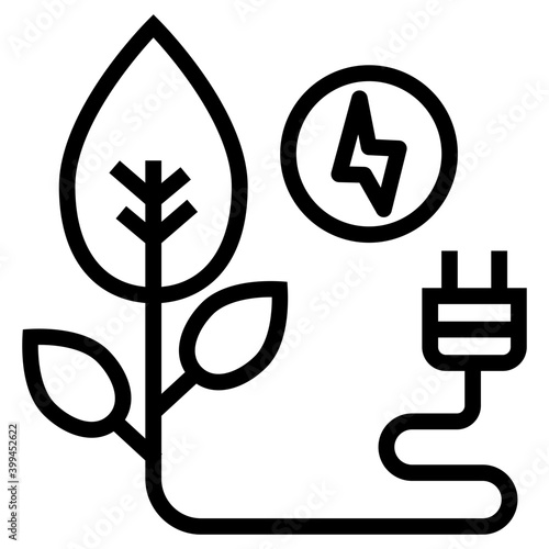 Organic bioenergy vector in line design 