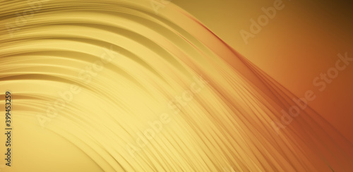 Fluid abstract background with colorful gradient. 2D illustration of modern movement.