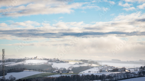 Winter landscape in Hochwolkersdorf Bucklige Welt Lower Austria © Ewald Fröch