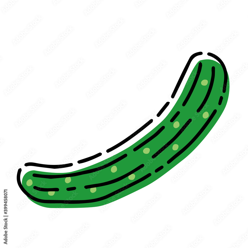 きゅうりのイラスト素材 きゅうりのイラスト素材