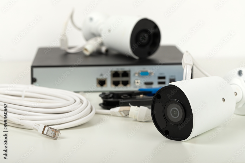 Security camera setup Security camera setup