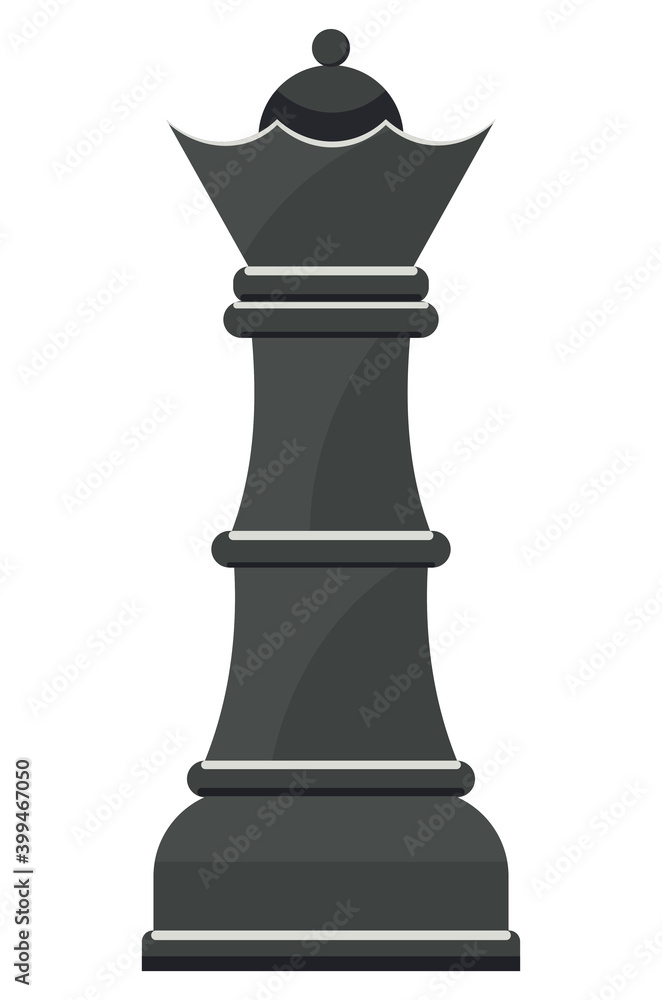 Chess figure queen Chess figure queen