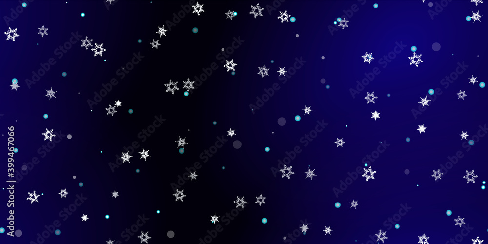 Falling Snowflakes seamless pattern flying snow Falling Snowflakes seamless pattern flying snow