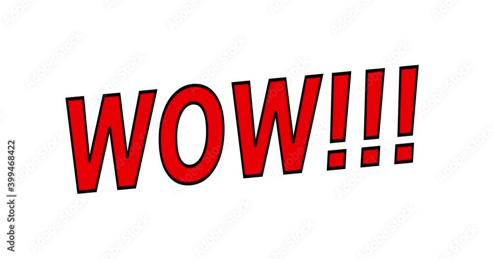 Comic lettering wow. Bright cartoon illustration in retro pop art style. Comic text sound effects. Animation
Comic lettering wow. Bright cartoon illustration in retro pop art style. Comic text sound effects. Animation