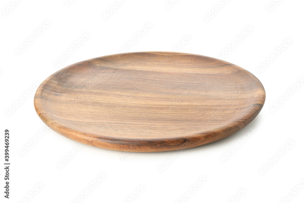 Wooden kitchen board isolated on white background Wooden kitchen board isolated on white background
