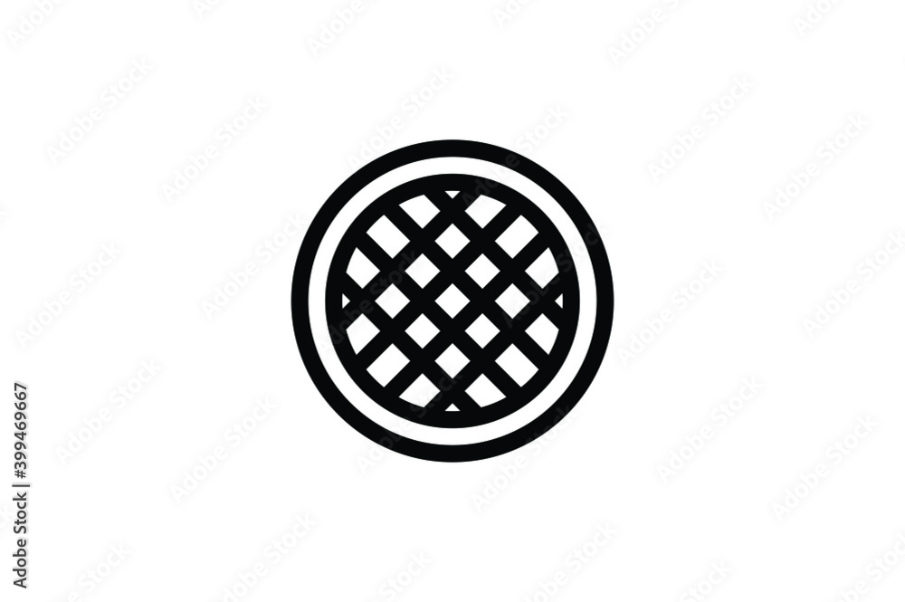 DIY Outline Icon - Plate DIY Outline Icon - Plate