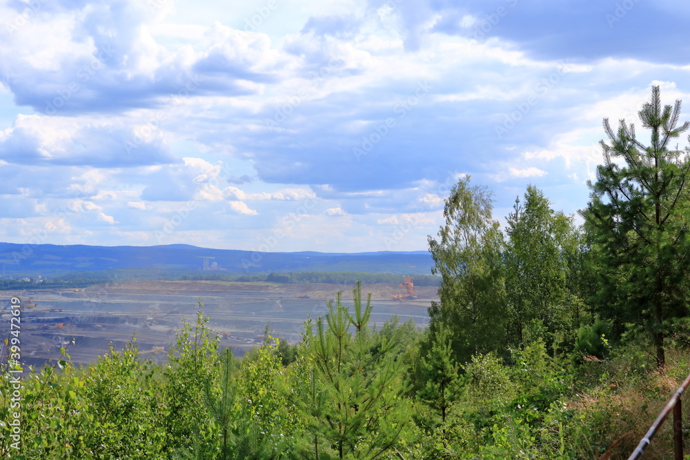 Coal mine near Sokolov in Czech Republic