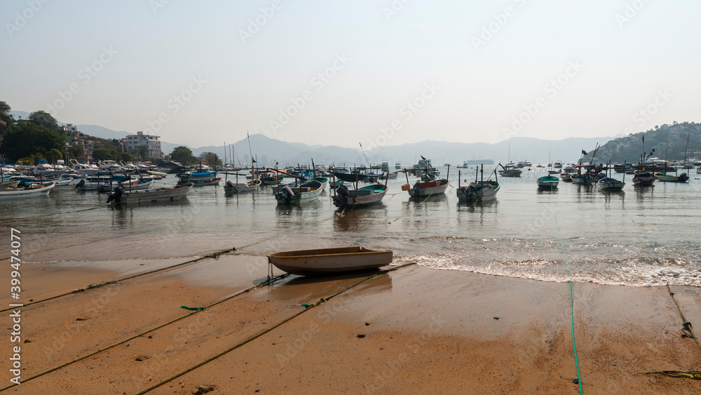 Obraz premium boats on the sea