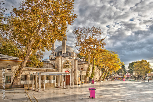 Eyupsultan district, Istanbul, HDR Image photo