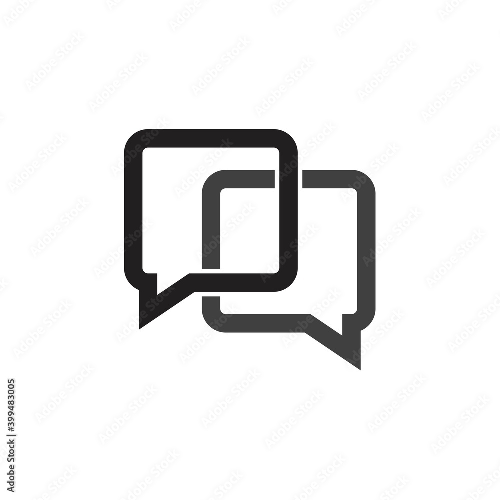 chat icon vector chat icon vector