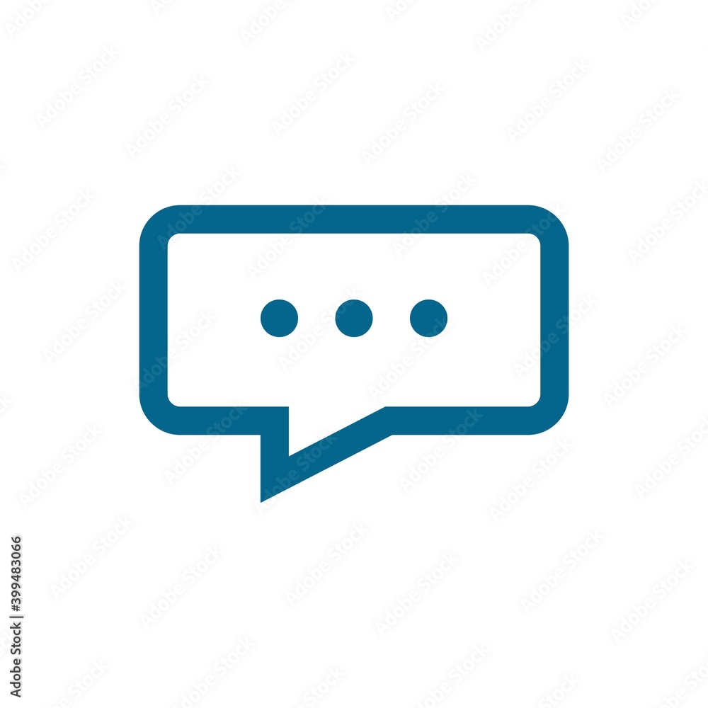 chat icon vector chat icon vector