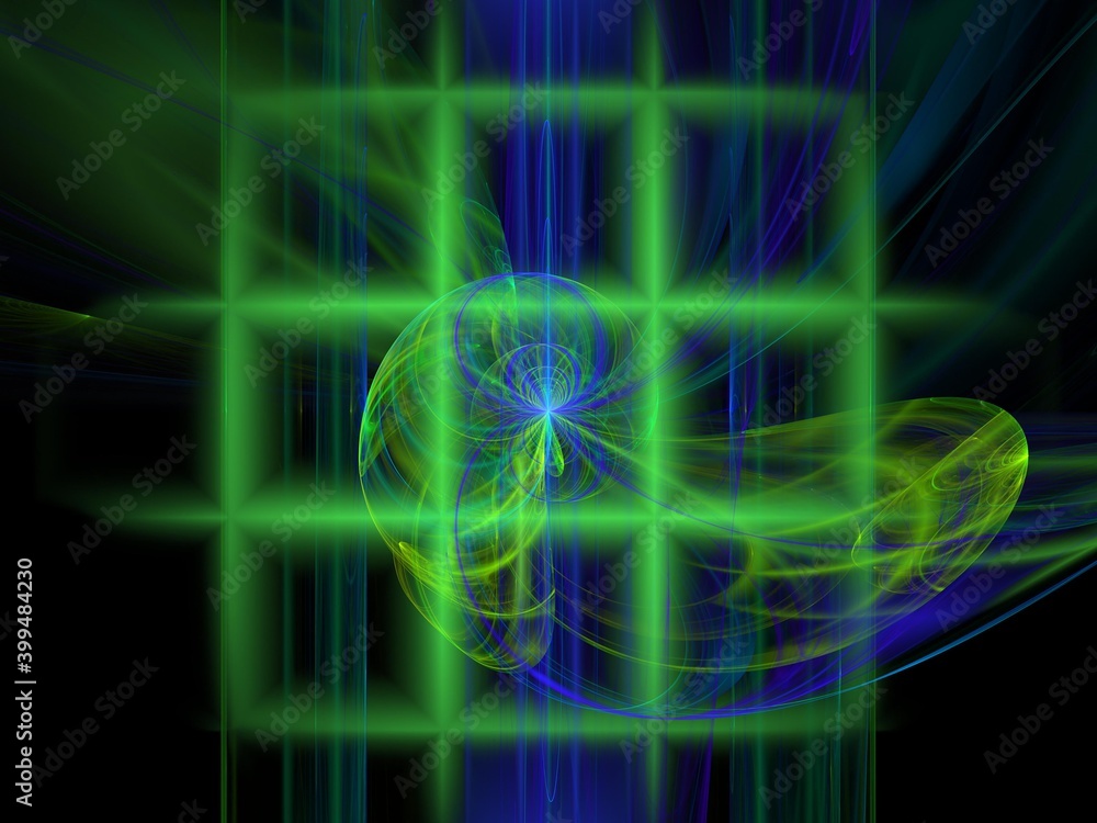 Obraz premium Imaginatory fractal background Image