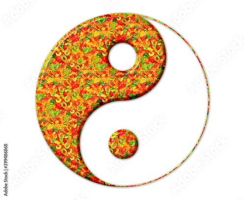 Yinyan yin yan Jellybeans Yummy sweets Colorful illustration, jelly Icon logo symbol photo