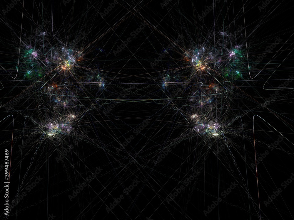 Fototapeta premium Imaginatory fractal background Image