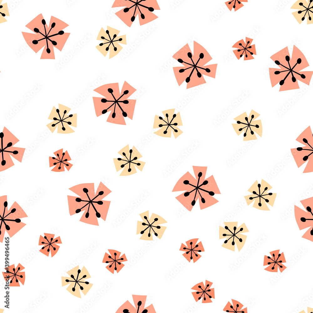 Cute pattern in small flower. Small colorful flowers. White background. Ditsy floral background. The elegant the template for fashion prints. Cute pattern in small flower. Small colorful flowers. White background. Ditsy floral background. The elegant the template for fashion prints.