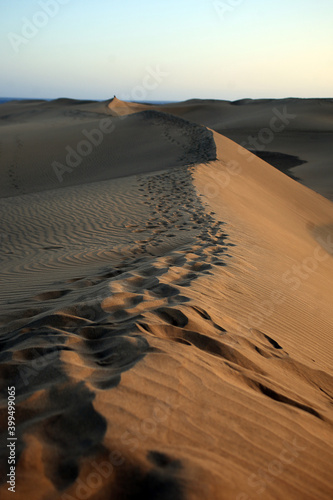 dunas en gran canaria  photo