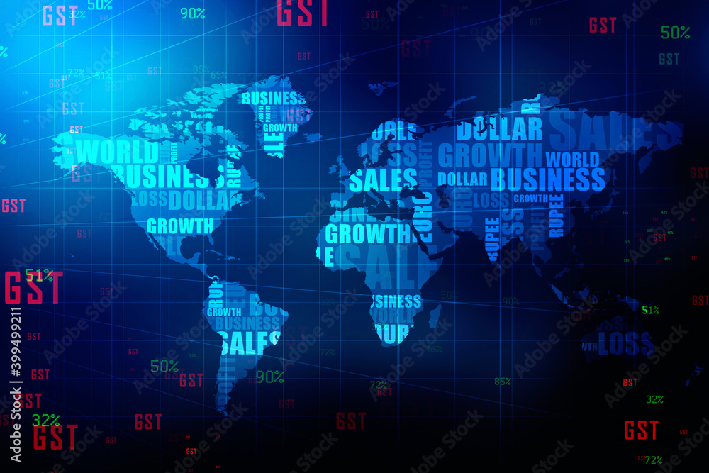 2d illustration world map abstract background 2d illustration world map abstract background