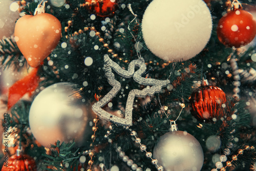 Christmas or New Year backg...