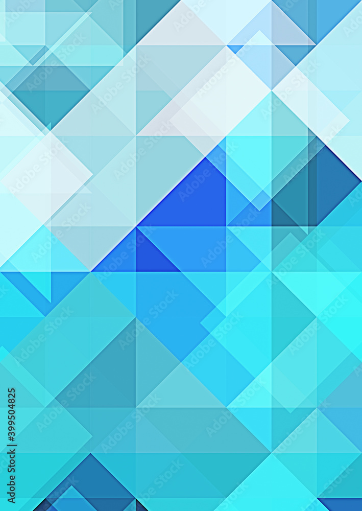 Fototapeta premium Overlapping design with triangles background. Abstract geometric wallpaper. Geometrical colorful triangular shapes.