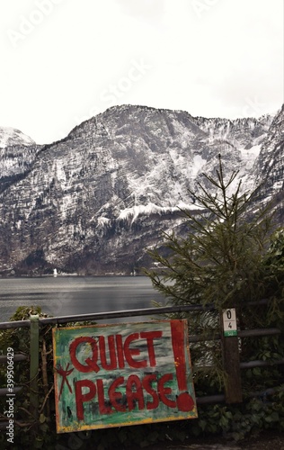 Hallstatt mountain view