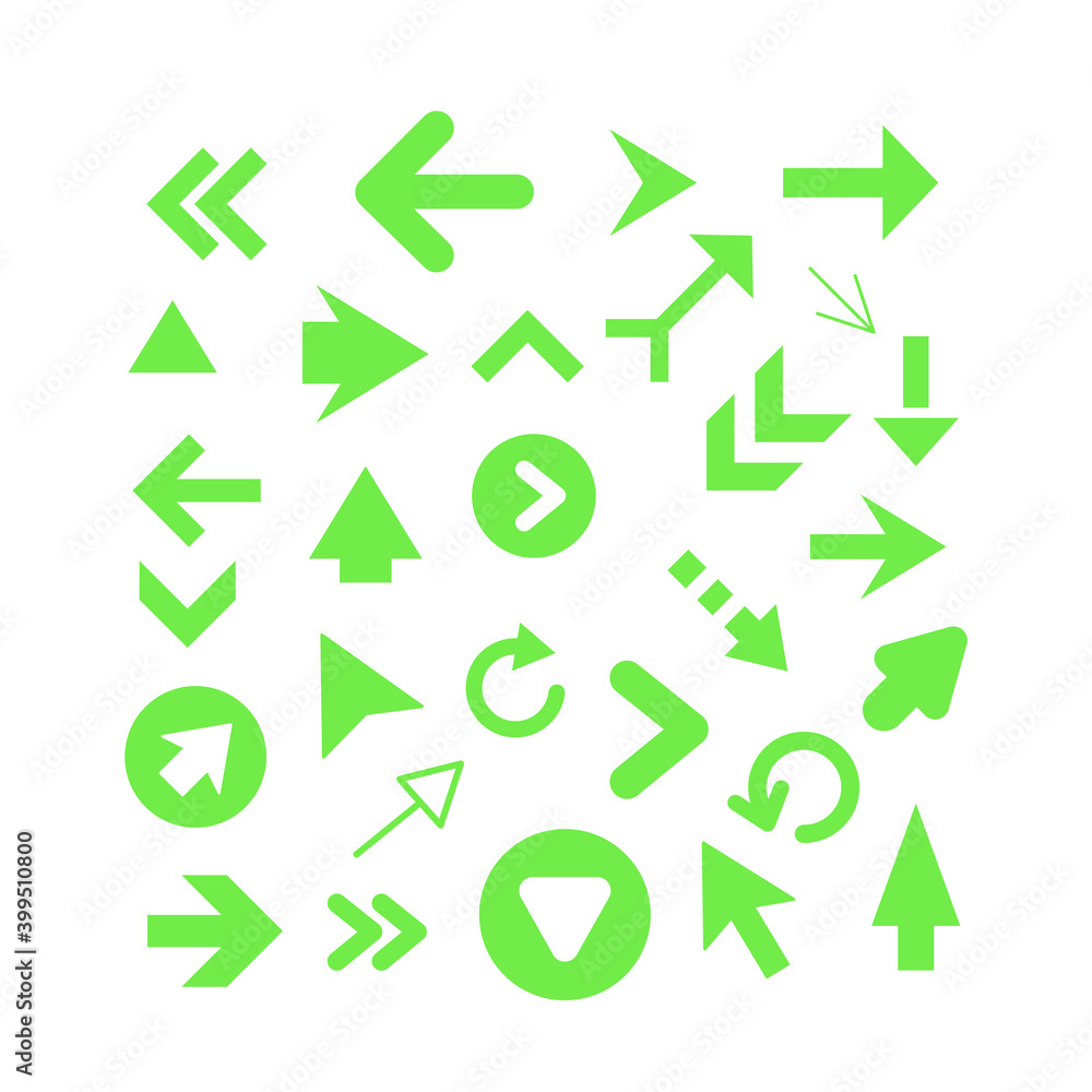 Arrow icon set isolated on background. Trendy vector collection. Different arrow icons in flat style. Creative arrows template for web site, app, graphic design, ui and logo. Arrow vector symbol Arrow icon set isolated on background. Trendy vector collection. Different arrow icons in flat style. Creative arrows template for web site, app, graphic design, ui and logo. Arrow vector symbol