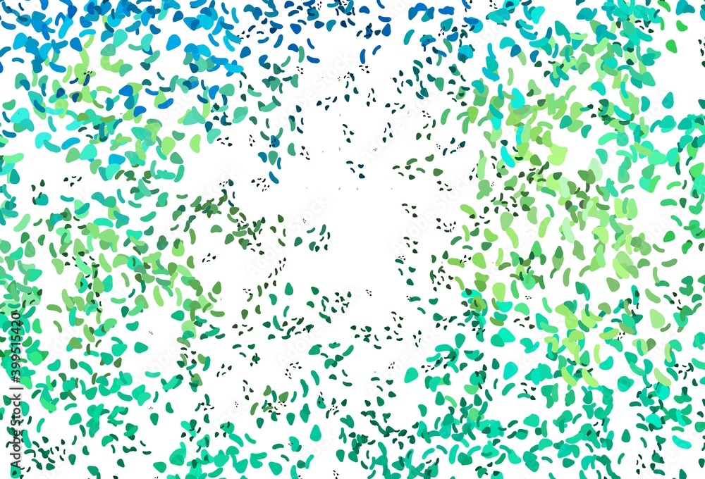 Light Green, Yellow vector template with memphis shapes. Light Green, Yellow vector template with memphis shapes.