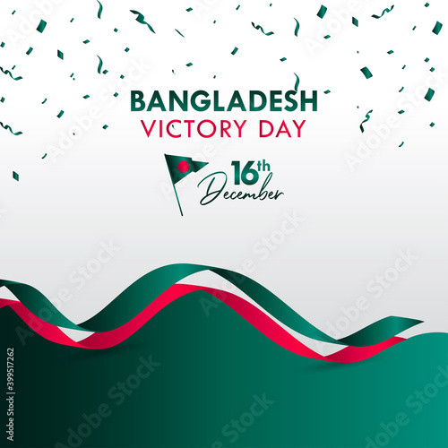 Bangladesh Victory Day Vector Design For Banner Print and Greeting Background