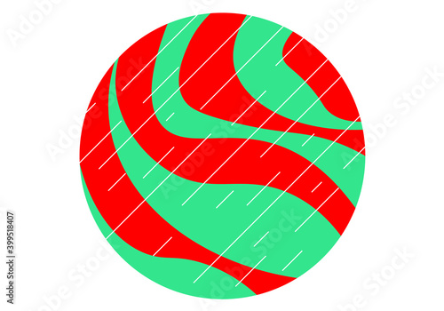 abstract coloful circle pattern, geometric background