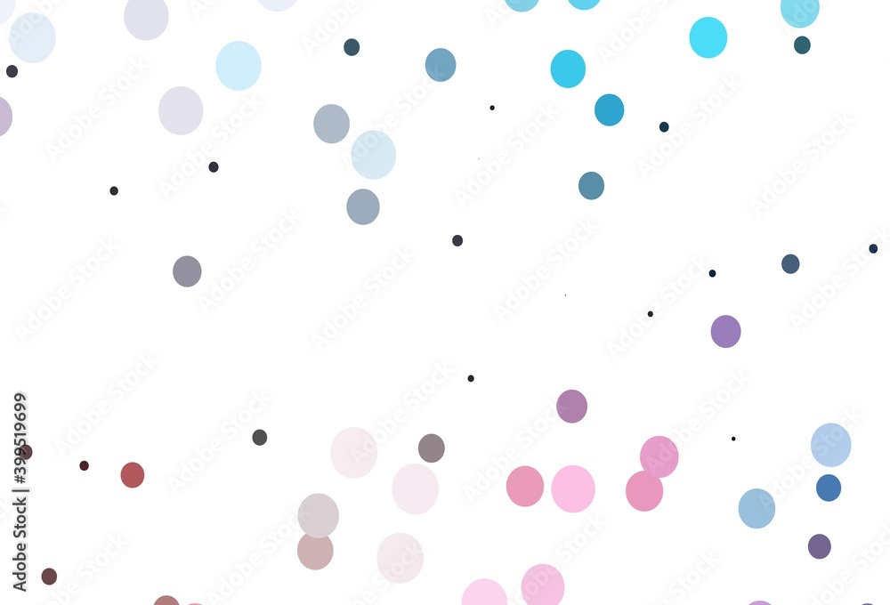 Light Blue, Red vector pattern with spheres. Light Blue, Red vector pattern with spheres.