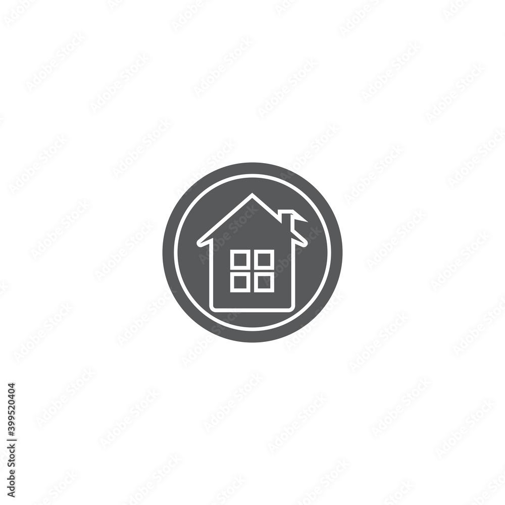 Home Vector icon illustration design template Home Vector icon illustration design template
