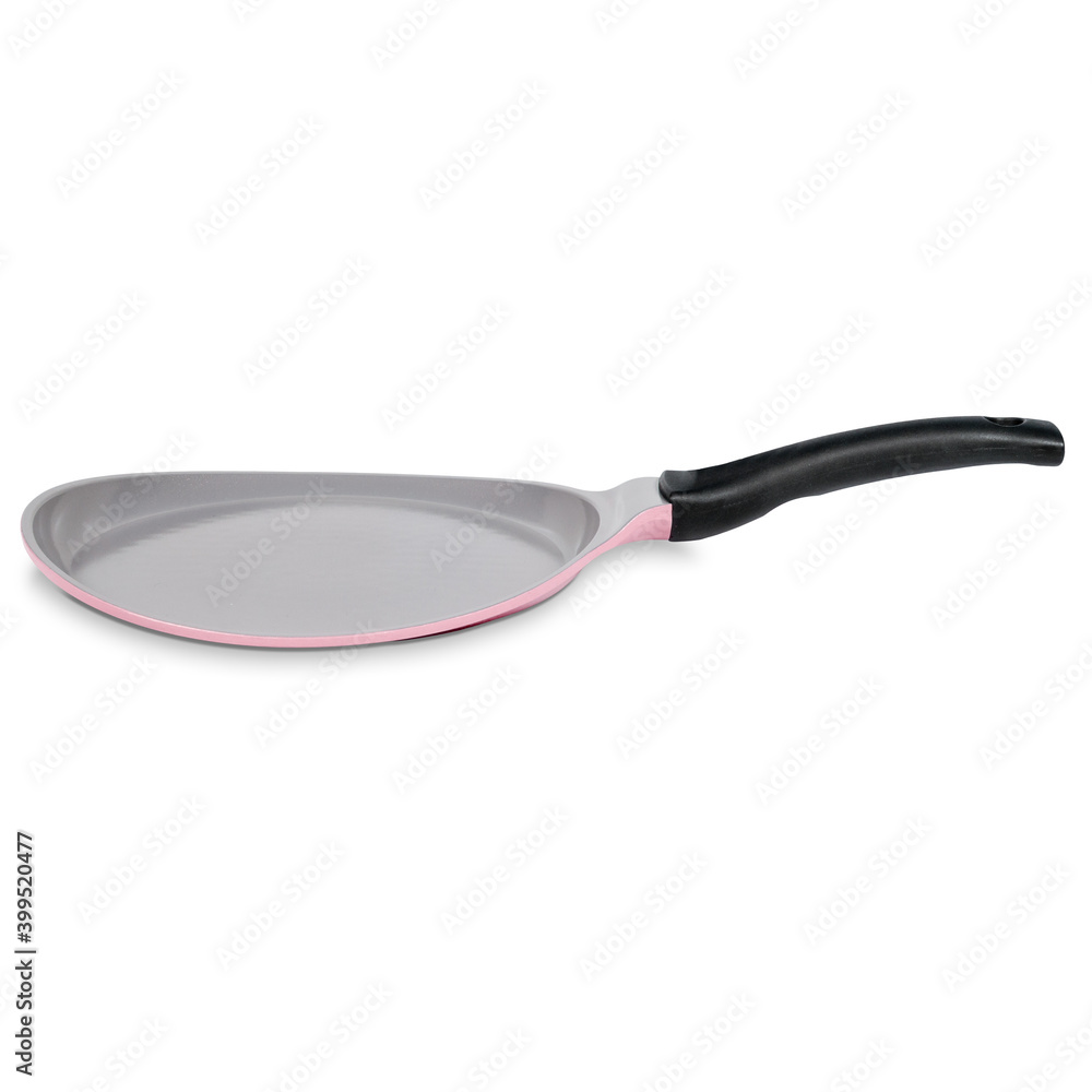 Round pan for making traditional pancakes or omelette