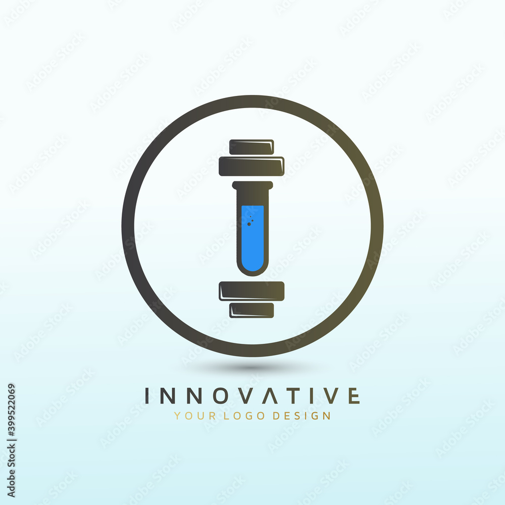 Lab Exercise Logo vector Lab icon fitness logo design, fitness logo design, dumbbell icon ...