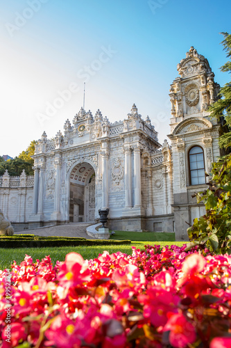 Dolmabahce Palace in Istanbul, Turkey