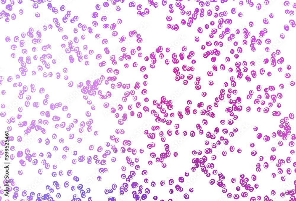 Light Pink, Blue vector texture with disks. Light Pink, Blue vector texture with disks.