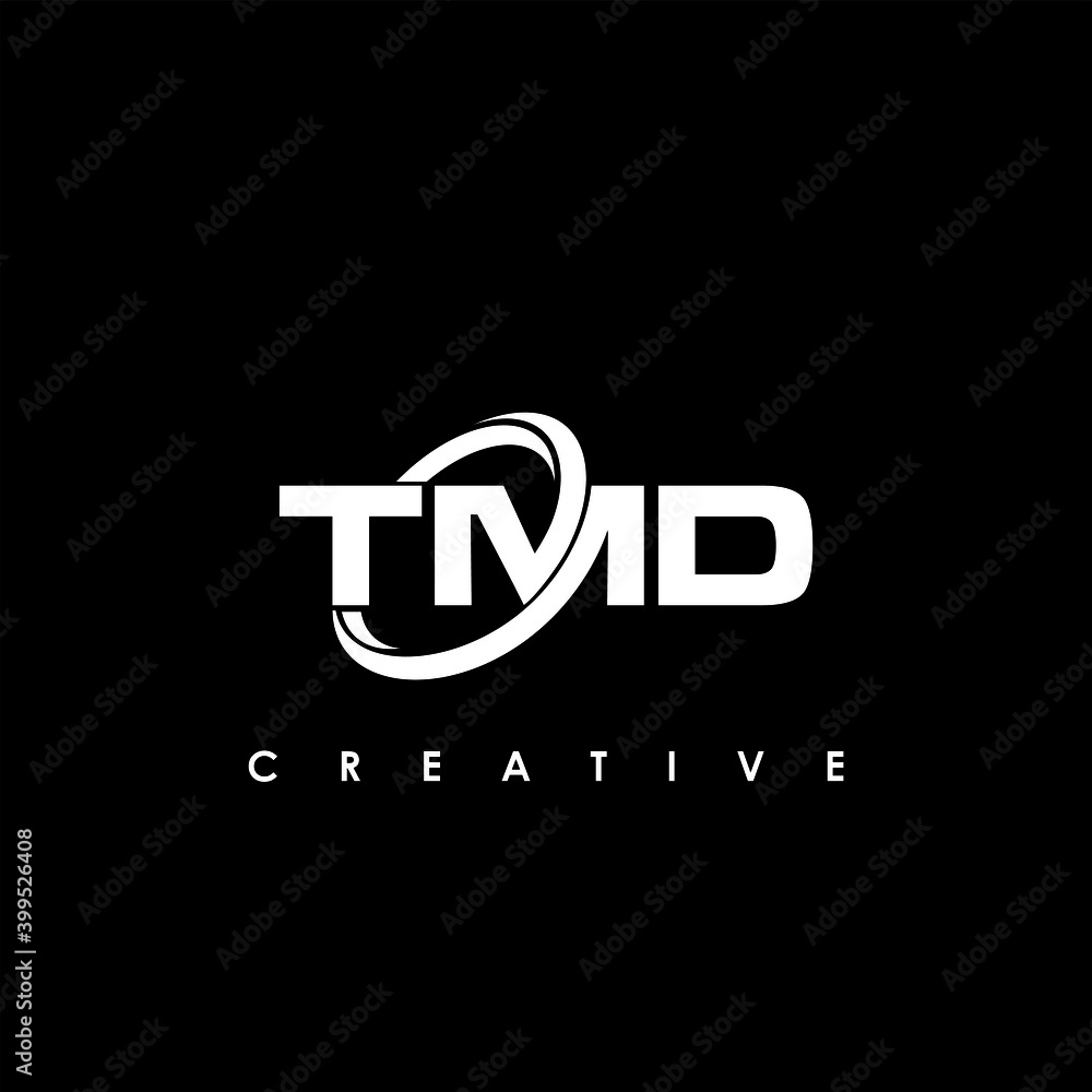 TMD Letter Initial Logo Design Template Vector Illustration TMD Letter Initial Logo Design Template Vector Illustration