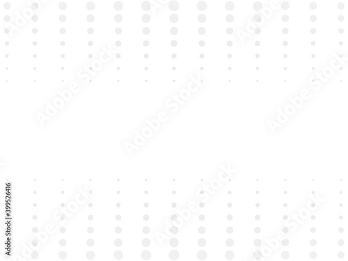 Abstract gray circle element art vector illustration isolated on white background. Dots pattern.